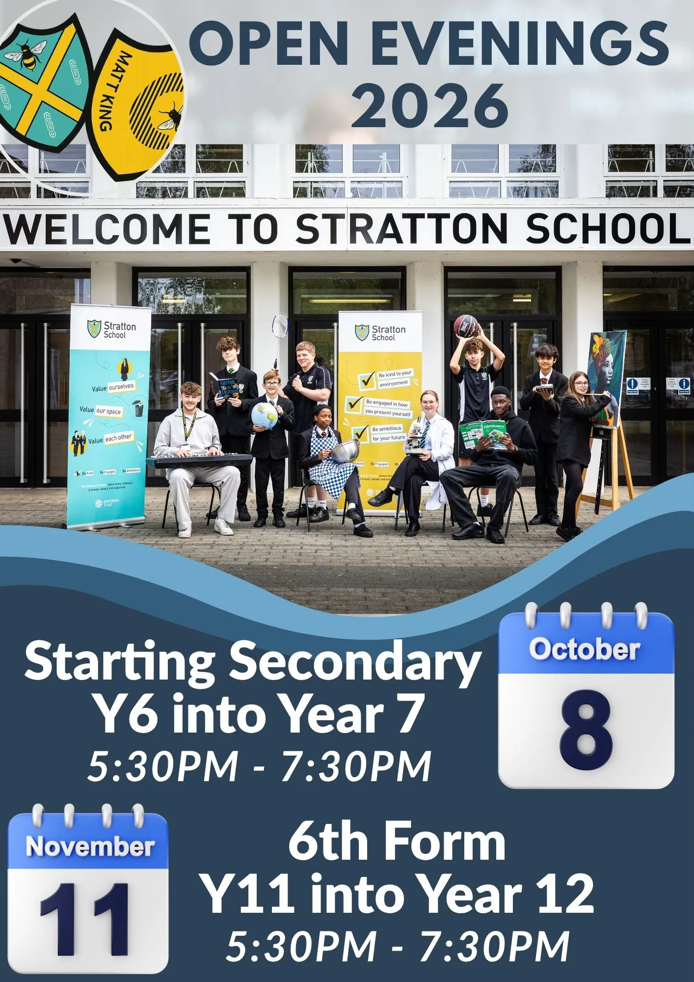 Save the Dates - Open Evenings 2026
